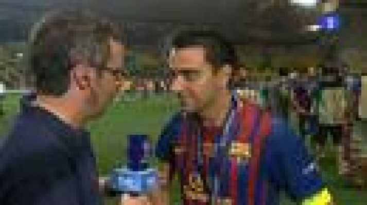 Xavi: "Queda margen para más títulos"