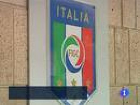 Telediario 1 - La liga Italiana sigue en huelga