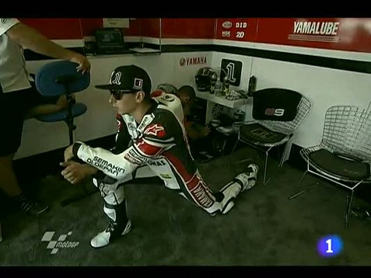 Telediario 1 - Mal comienzo para Lorenzo en Indianápolis