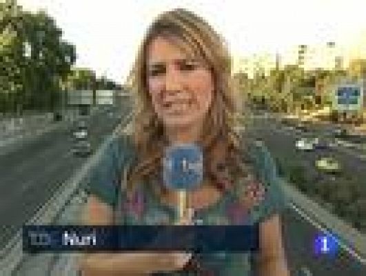 Telediario 1 - La operación retorno, de momento sin atascos