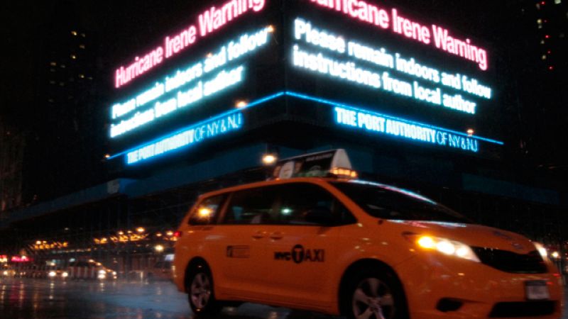 'Irene' ya roza Nueva York 