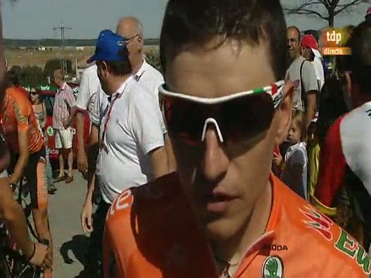 Antón, optimista en la Vuelta