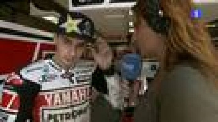  - Lorenzo: "El asfalto es muy abrasivo"