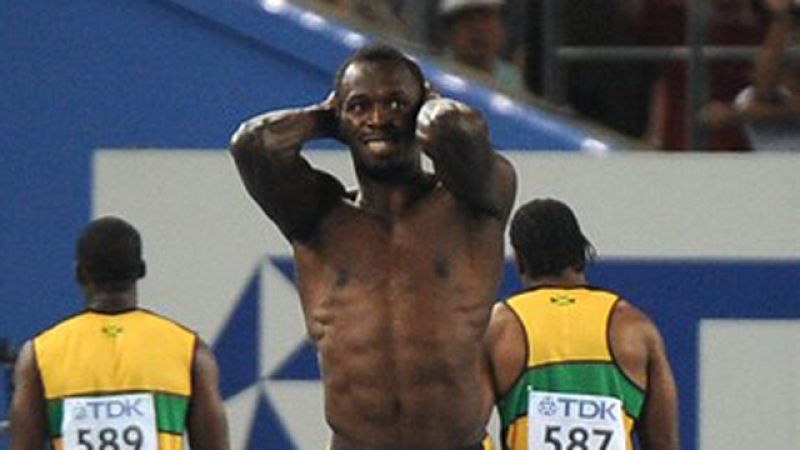 Bolt, descalificado en los 100 m