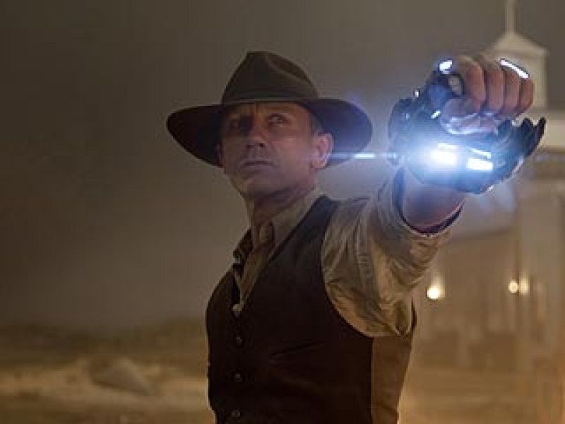 Declaraciones exclusivas de Daniel Craig, Harrison Ford y el director de 'Cowboys y aliens'