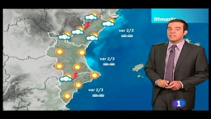 El tiempo en la C. Valenciana - 29/08/11 - Ver ahora