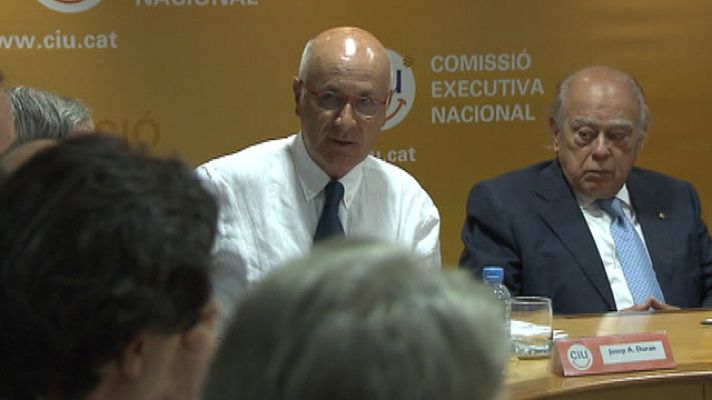 Telediario 1 - PNV y CiU sobre la reforma