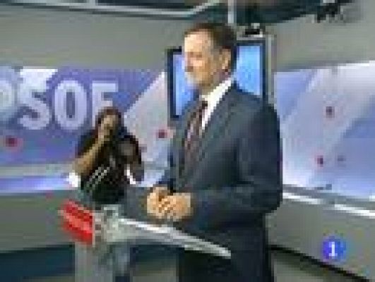 Telediario 1 - PSOE y PP explican el acuerdo