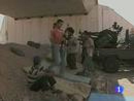 Telediario 1 - Los rebeldes cerca de Sirte