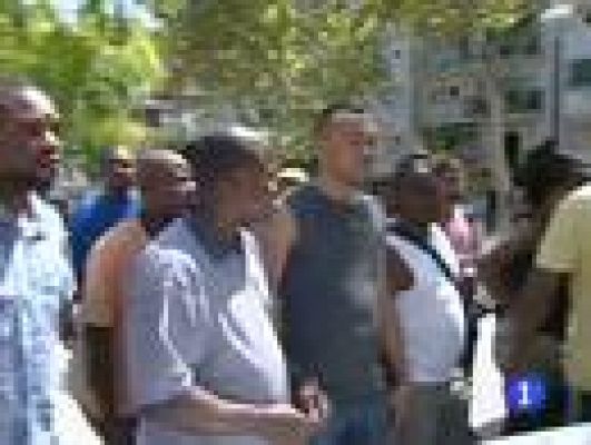 Telediario 1 - Incidentes en Palma de Mallorca