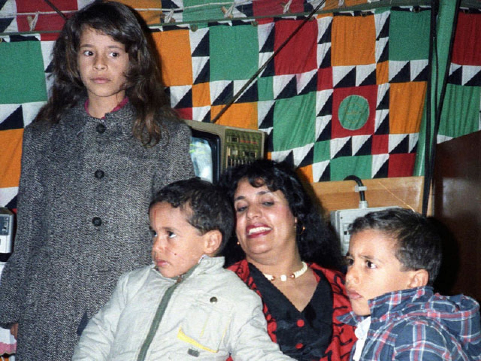 La segunda mujer de Gadafi y tres de sus hijos, en territorio argelino