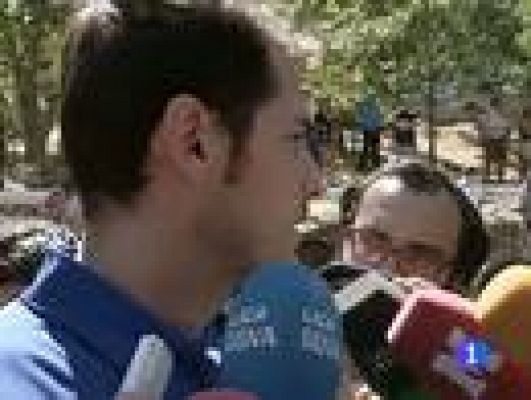 Telediario 1 - Casillas niega problemas con Mou