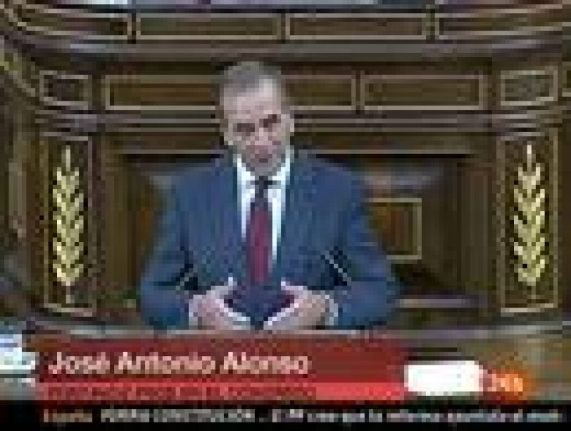 PSOE, PP y UPN, votan a favor de la toma en consideración de la reforma constitucional