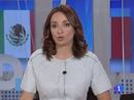 Telediario 1 - Imágenes del asalto al casino de Monterrey