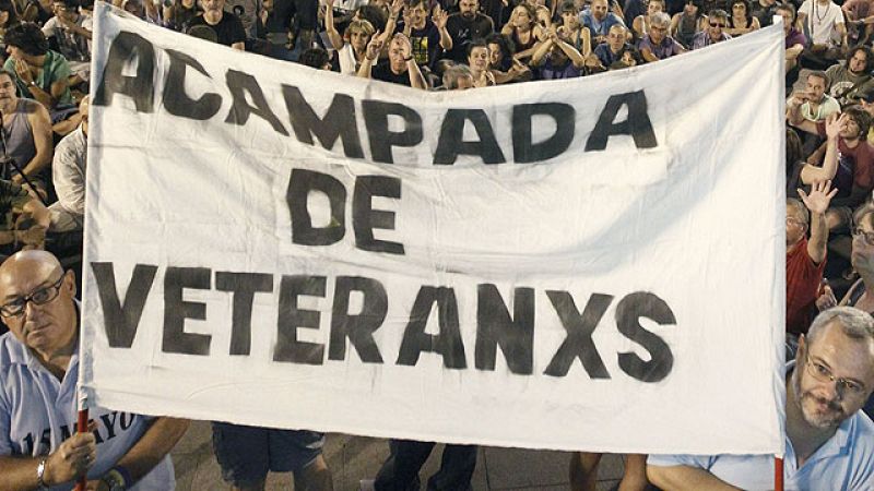  Acampada contra la reforma