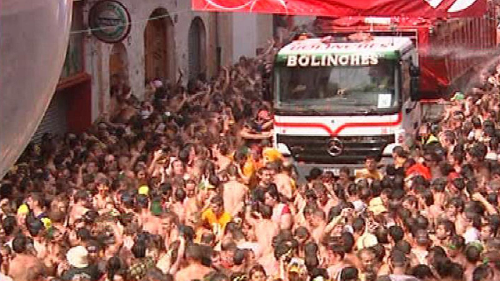 La tomatina de Buñol