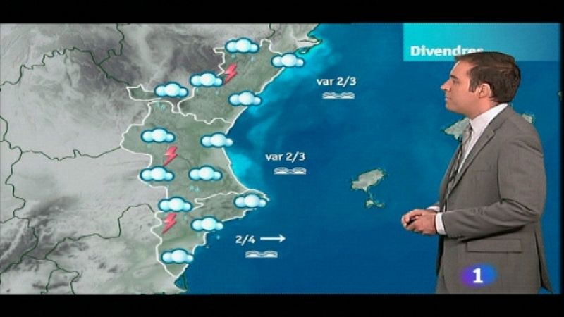 El tiempo en la C. Valenciana - 01/09/11 - Ver ahora