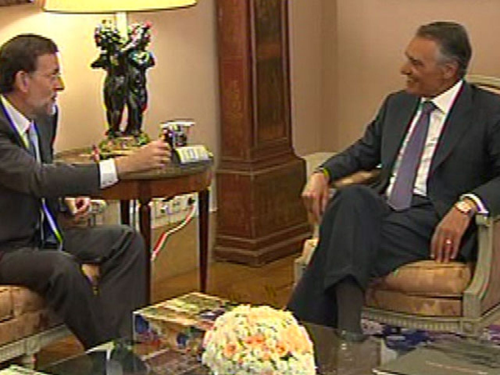 Mariano Rajoy visita por Portugal y se ha entrevistado con el presidente de la República