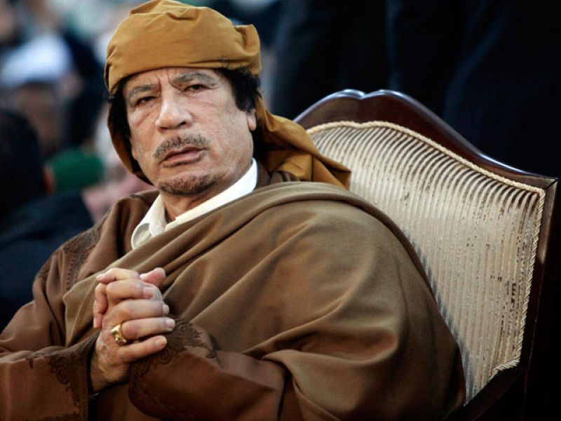 Gadafi sigue en paradero desconocido.