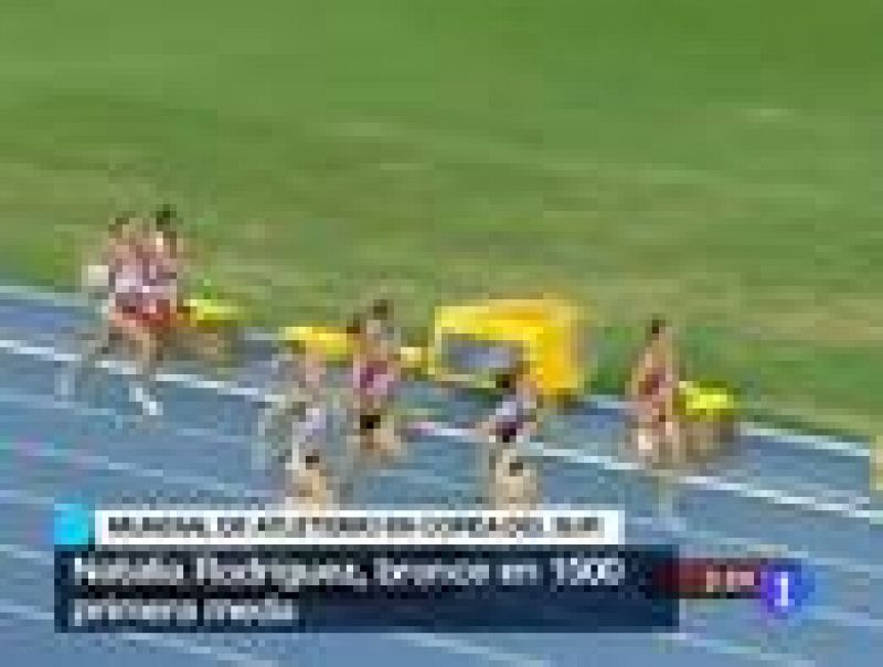 Natalia Rodríguez ha logrado la primera medalla para el atletismo español en los mundiales de Daegu, en Corea. La atleta tarraconense ha quedado tercera en la final de 1.500 metros por detrás de la estadounidense  Simpson y la británica England