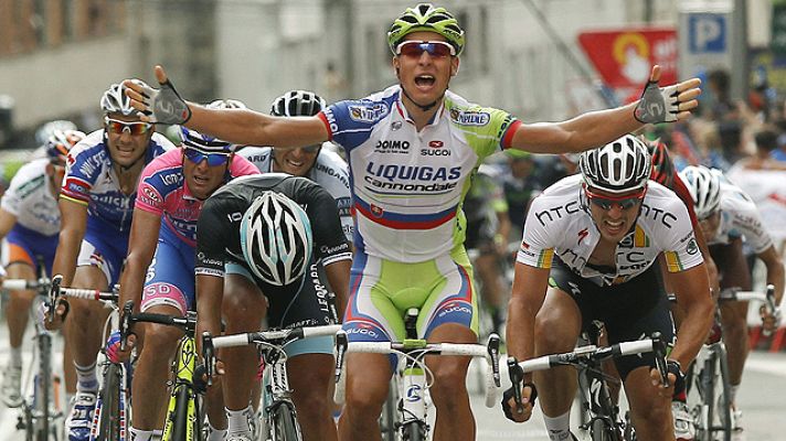 Sagan gana el sprint de Pontevedra