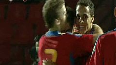 Rodrigo hace el segundo a pase de Isco