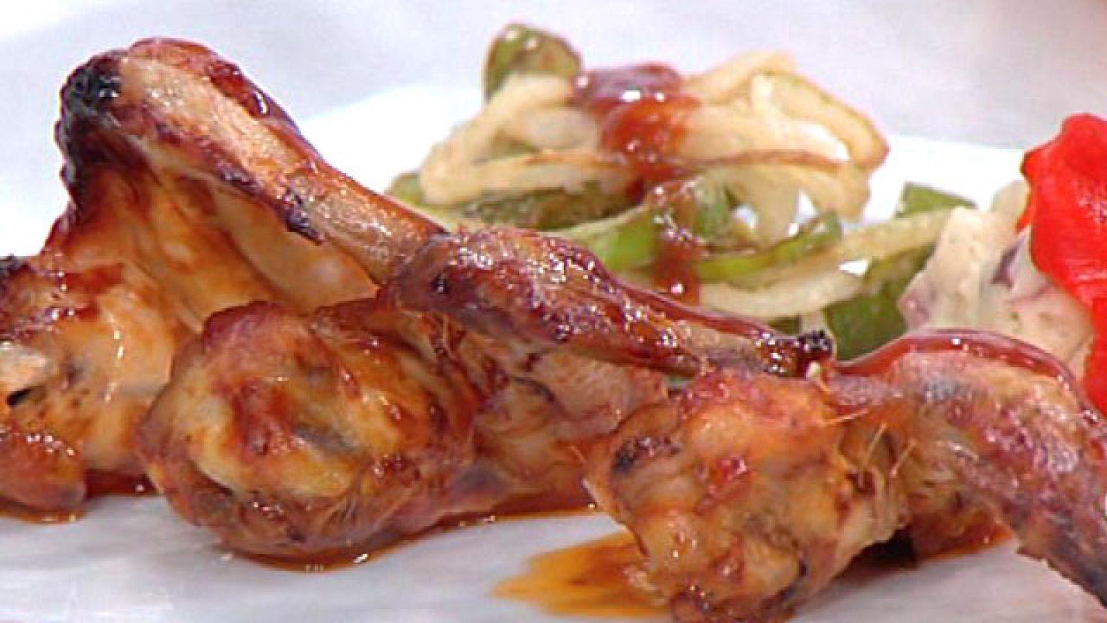 Saber Cocinar - Alas de pollo barbacoa - 02/09/11 - RTVE Cocina | Ver