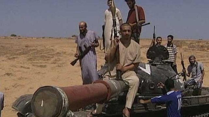 Telediario 1 - Recuperar la normalidad en Libia