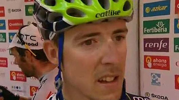 Vuelta ciclista a España - Madrazo se lamenta: "Ha sido una lástima"