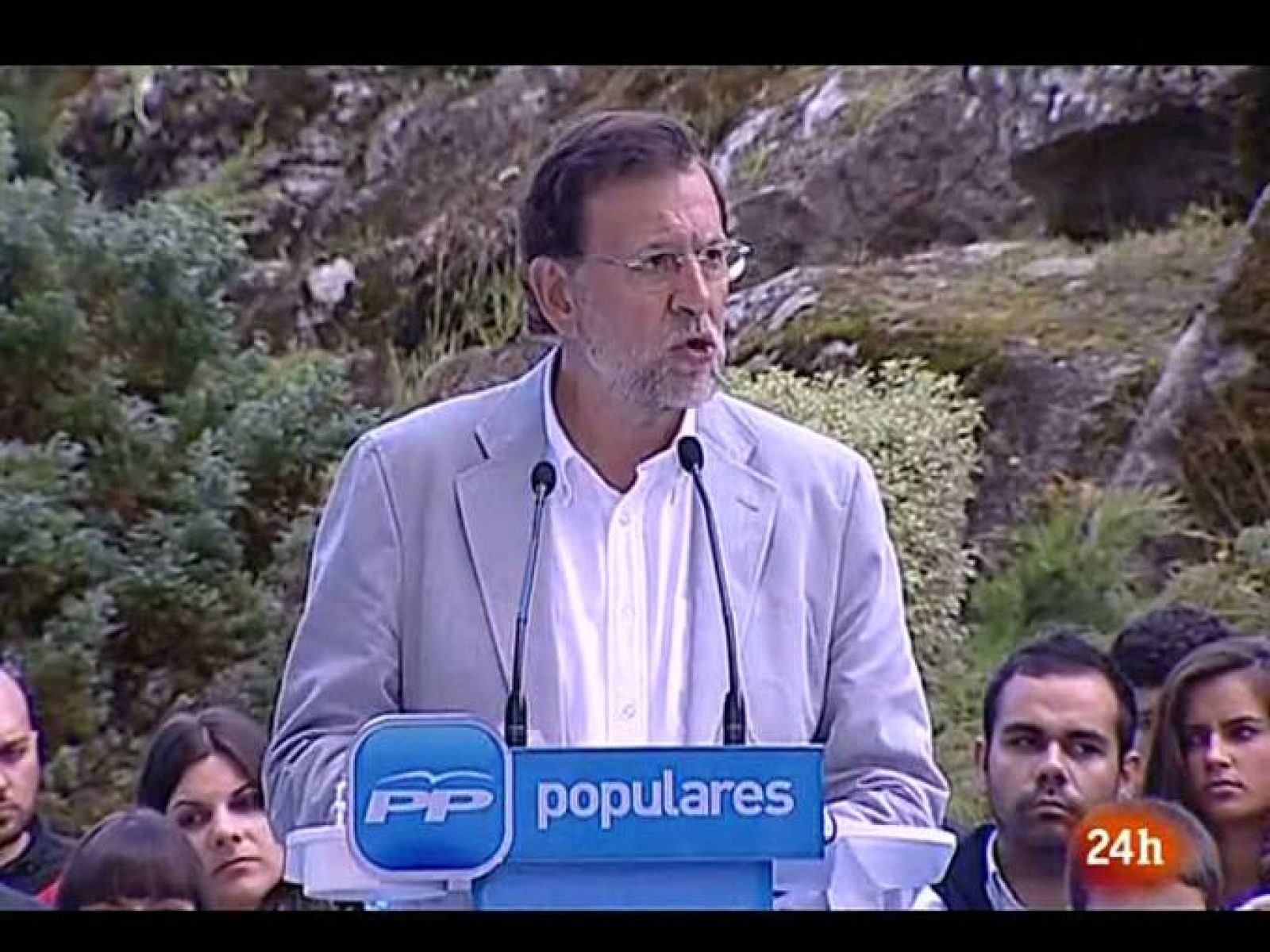 Sin programa: Rajoy promete diálogo para superar la "gran encrucijada histórica" de España | RTVE Play