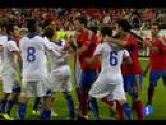 Telediario 1 - Tangana que une a blancos y culés