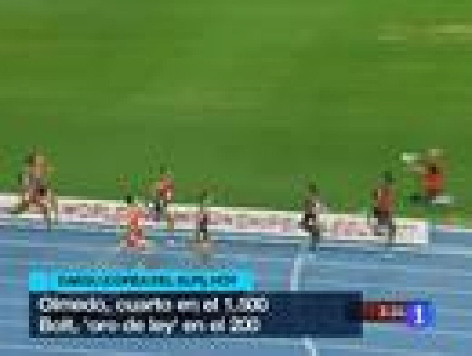 Telediario 1: Bolt arrasa en 200 y Olmedo, cuarto | RTVE Play