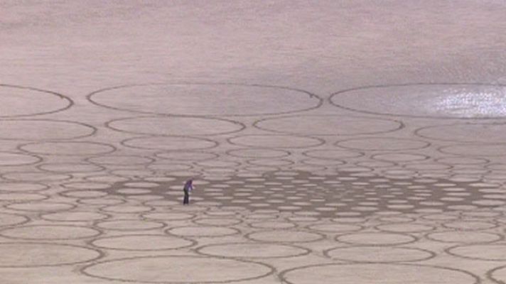 Arte efímero en la arena