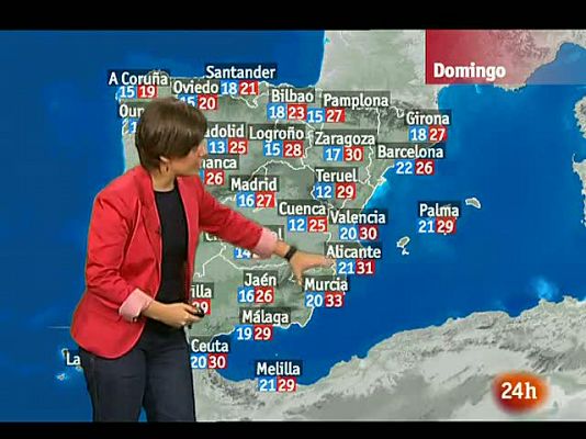 El tiempo - Nuboso en el norte peninsular