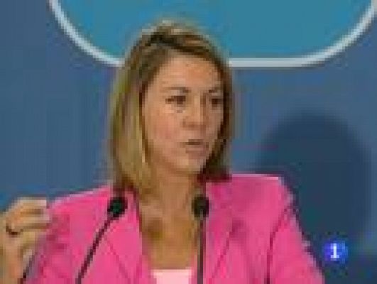 Telediario 1 - Cospedal acusa a los socialistas