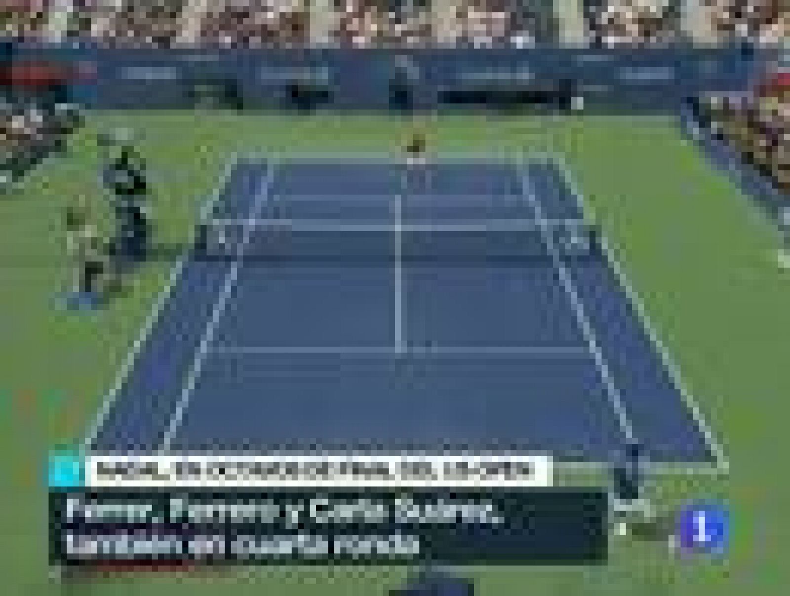 Telediario 1: Nadal arrasa a Nalbandian | RTVE Play