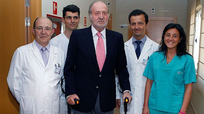 El Rey ingresa en el hospital 