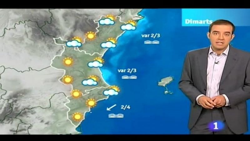 El tiempo en la C. Valenciana - 05/09/11 - Ver ahora 