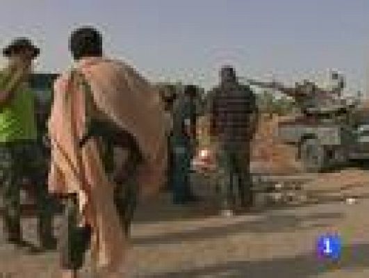 Telediario 1 - Cerco a la ciudad de Bani Walid.