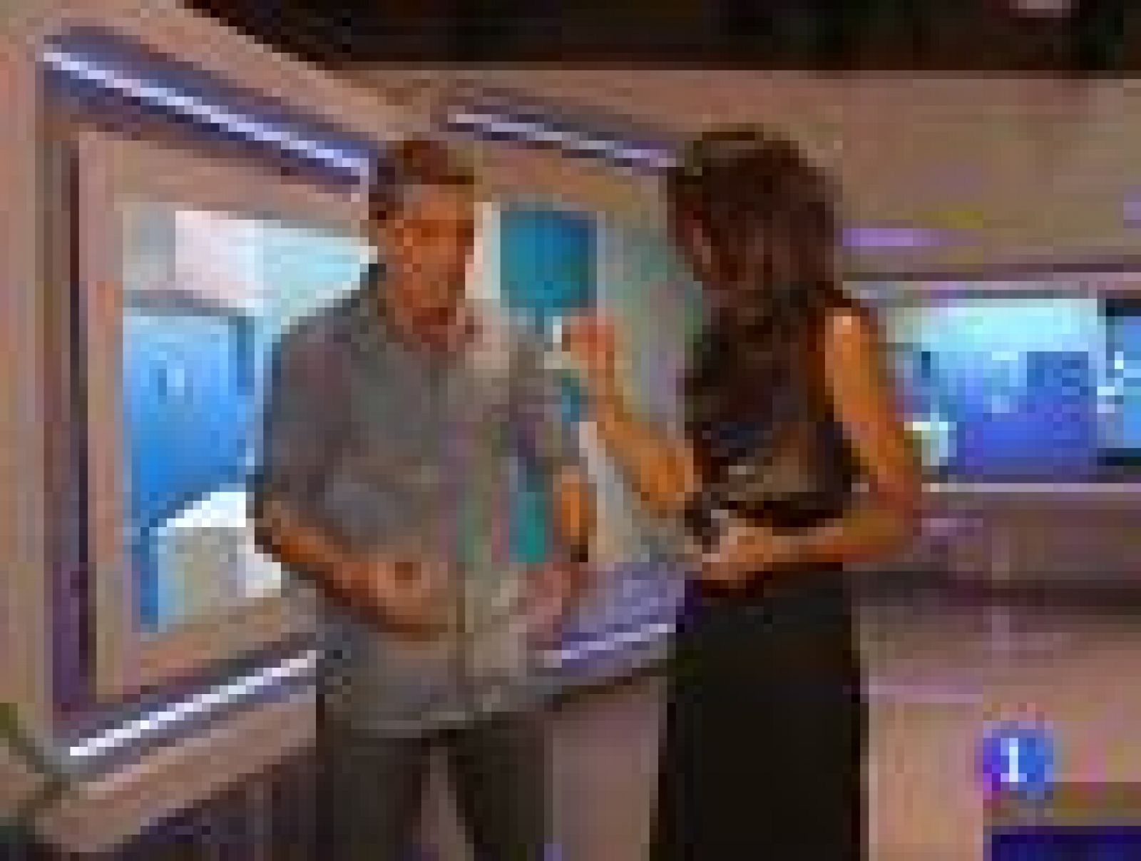 Antonio Banderas de visita en RTVE