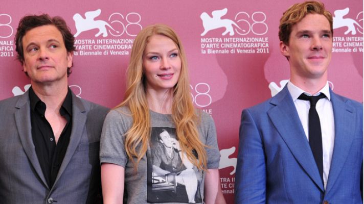 Telediario 1 - Colin Firth en Venecia