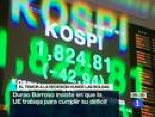 Telediario 1 - Telediario matinal en 4' - 06/09/11