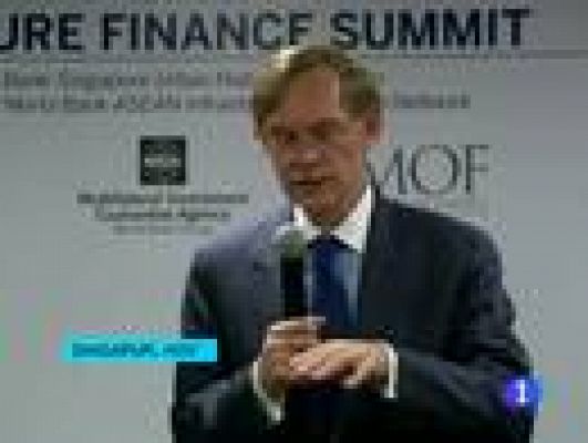 Telediario 1 - Zoellick pide calma