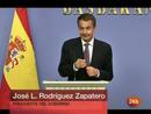Informativo 24h - Zapatero deja la puerta abierta a nuevos ajustes