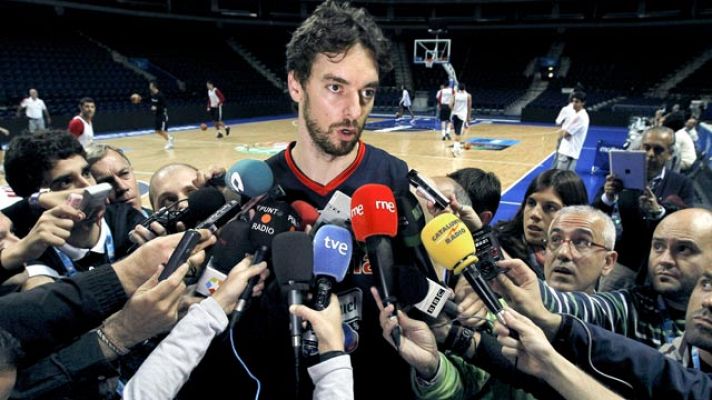 Telediario 1 - Pau Gasol: "Estoy mejor del tobillo"