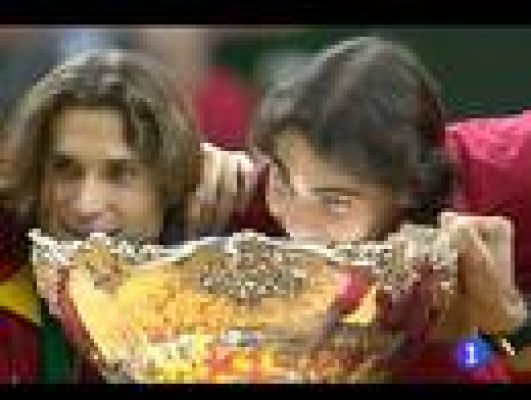 Telediario 1 - Nadal estará ante Francia en la Davis