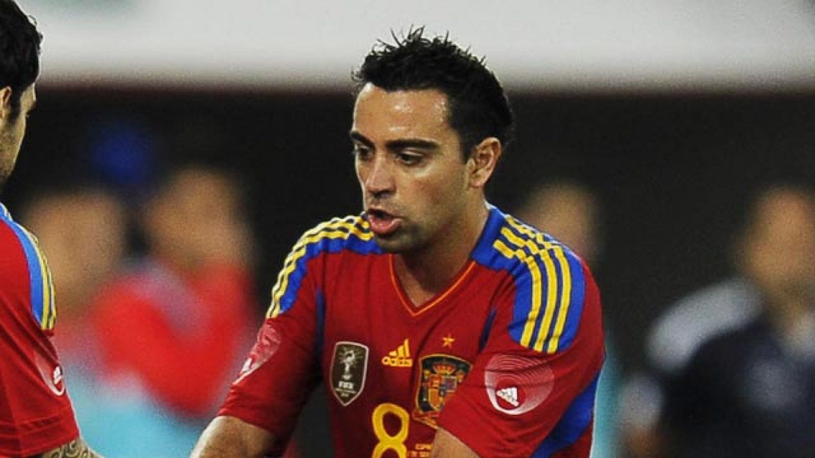 Xavi marca de falta (3-0) | Ver