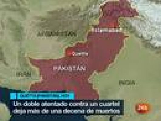 Informativo 24h - Un doble ataque suicida en la ciudad de Quetta deja decenas de muertos