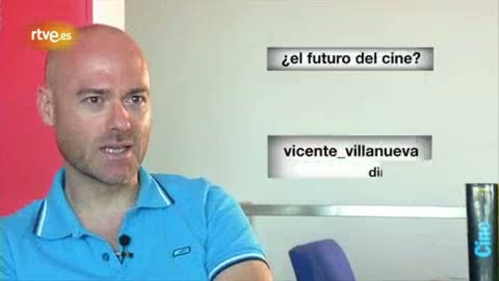 El director Vicente Villanueva expone su punto de vista sobre el futuro del cine
