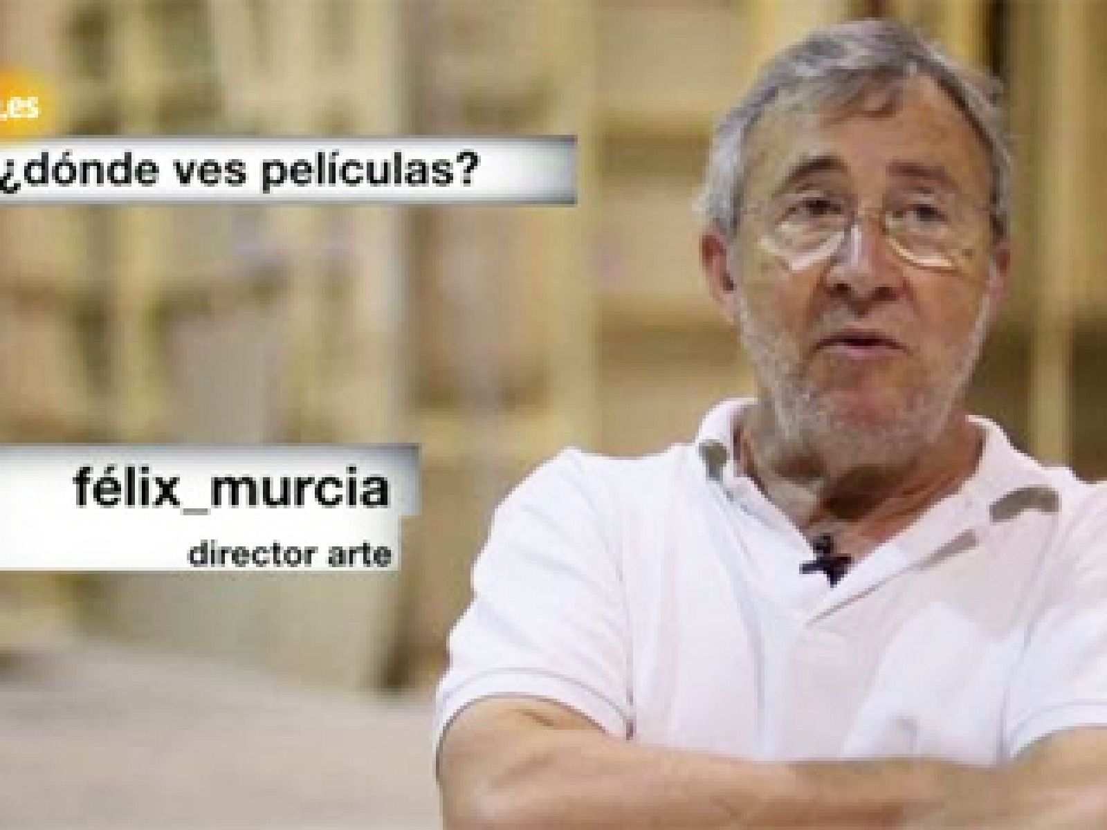 Festival de San Sebastián: Félix Murcia, director de arte | Ver